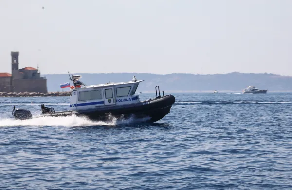 Piran, 23.07.2022Pomorska kapitanija, čoln kapitanije, kontrola na morju, Slovenska obala,pomorska policija, čoln pomorske policije