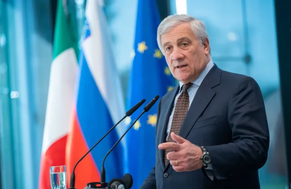 Italijanski zunanji minister Antonio Tajani