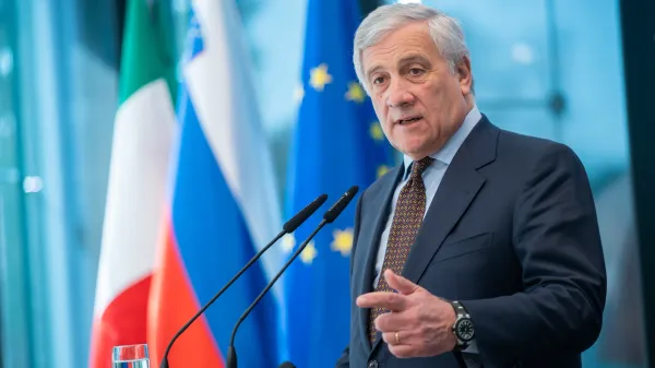 Italijanski zunanji minister Antonio Tajani