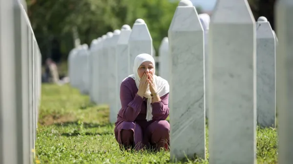 Spominska slovesnost ob 31. obletnici genocida v Srebrenicii