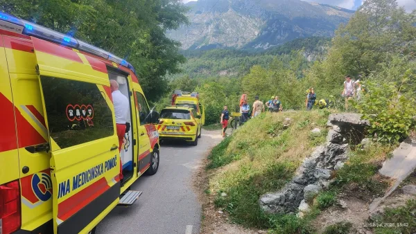 re&scaron;evalna akcija, kamp Soča, skala 