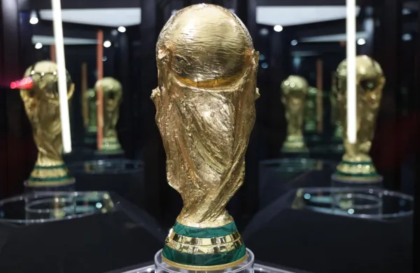 Mehika, Mexico City.Pokal svetovnega nogometnega prvenstva 2026 v ZDA, Mehiki in Kanadi.