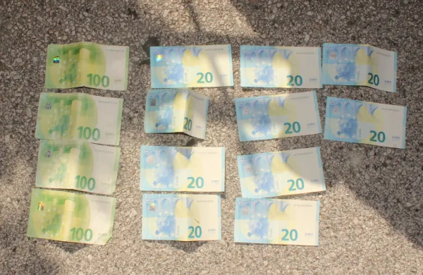 Zaseg ponarejenih bankovcev na območju Policijske postaje Gori&scaron;nica.