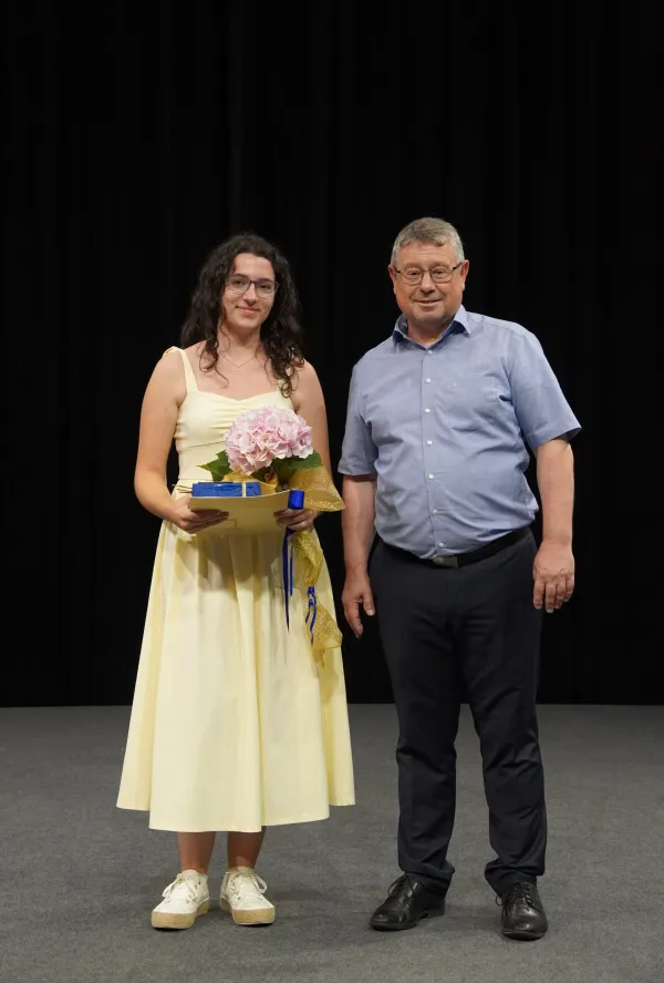gimnazija Koper, diamantna maturantka - Anja Tomovski, Bruno petrič