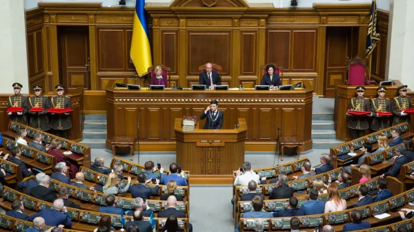 Ukrajinski parlament je danes za novega premierja potrdil Sergija Koreckega.
