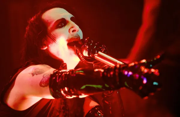 Ljubljana, Krizanke. Koncert skupine Marilyn Manson. Foto: Daniel Novakovic/STA