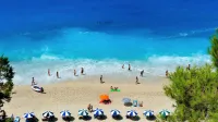 dopust, morje, plaža, grčija
