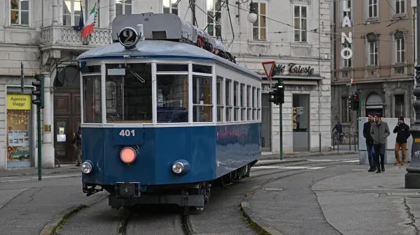 Tramvaj Opčine Trst 2024, 2025, openski tramvaj