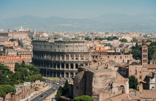 Rim, Coloseum, panorama, licenca morguefile