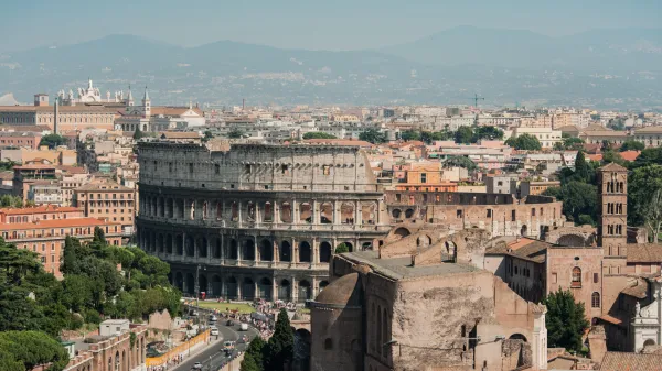 Rim, Coloseum, panorama, licenca morguefile