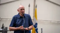 Bovec, letalisce Bovec.Tradicionalno srecanje obcinskih odborov SDS ter zacetek 31. poletnega tabora SDS in Gorniskega kluba doktor Henrika Tume.Nagovor predsednika SDS Janeza Janse.