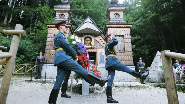 Spominska slovesnost pri ruski kapelici v spomin na tragično zasute ruske vojne ujetnike je že tradicionalna.