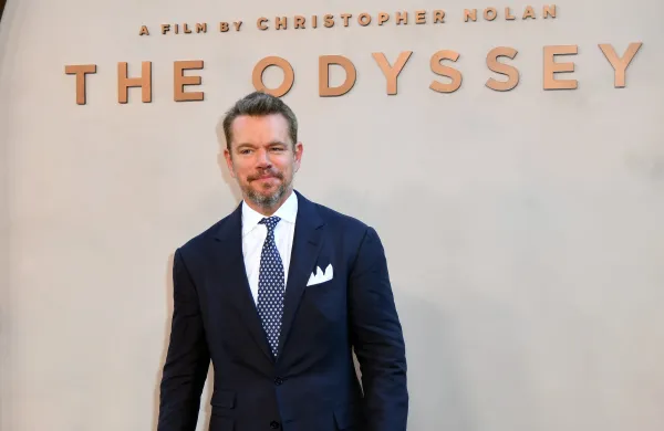 Matt Damon razkril, zakaj je imel kaskaderko v filmu Odiseja