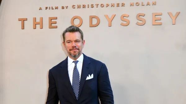 Matt Damon razkril, zakaj je imel kaskaderko v filmu Odiseja