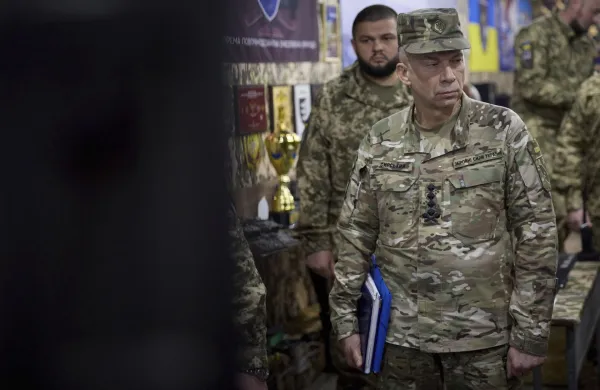 November 4, 2025, Pokrovsk, Donetsk Oblast, Ukraine: Ukrainian Armed Forces Commander General Oleksandr Syrskyi listens to a briefing on the defensive operations in the Dobropillia sector, November 4, 2025, near Pokrovsk, Donetsk Ukraine.,Image: 1050360799, License: Rights-managed, Restrictions: ***HANDOUT image or SOCIAL MEDIA IMAGE or FILMSTILL for EDITORIAL USE ONLY! * Please note: Fees charged by Profimedia are for the Profimedia's services only, and do not, nor are they intended to, convey to the user any ownership of Copyright or License in the material. Profimedia does not claim any ownership including but not limited to Copyright or License in the attached material. By publishing this material you (the user) expressly agree to indemnify and to hold Profimedia and its directors, shareholders and employees harmless from any loss, claims, damages, demands, expenses (including legal fees), or any causes of action or allegation against Profimedia arising out of or connected in any way with publication of the material. Profimedia does not claim any copyright or license in the attached materials. Any downloading fees charged by Profimedia are for Profimedia's services only. * Handling Fee Only ***, Model Release: no, Credit line: Ukraine Presidency/Ukrainian Pre/Zuma Press/Profimedia
