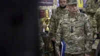 November 4, 2025, Pokrovsk, Donetsk Oblast, Ukraine: Ukrainian Armed Forces Commander General Oleksandr Syrskyi listens to a briefing on the defensive operations in the Dobropillia sector, November 4, 2025, near Pokrovsk, Donetsk Ukraine.,Image: 1050360799, License: Rights-managed, Restrictions: ***HANDOUT image or SOCIAL MEDIA IMAGE or FILMSTILL for EDITORIAL USE ONLY! * Please note: Fees charged by Profimedia are for the Profimedia's services only, and do not, nor are they intended to, convey to the user any ownership of Copyright or License in the material. Profimedia does not claim any ownership including but not limited to Copyright or License in the attached material. By publishing this material you (the user) expressly agree to indemnify and to hold Profimedia and its directors, shareholders and employees harmless from any loss, claims, damages, demands, expenses (including legal fees), or any causes of action or allegation against Profimedia arising out of or connected in any way with publication of the material. Profimedia does not claim any copyright or license in the attached materials. Any downloading fees charged by Profimedia are for Profimedia's services only. * Handling Fee Only ***, Model Release: no, Credit line: Ukraine Presidency/Ukrainian Pre/Zuma Press/Profimedia