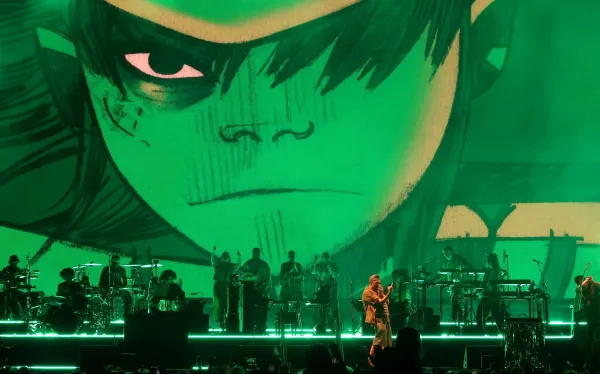 Gorillaz Trst Veliki trg The Mountain tour