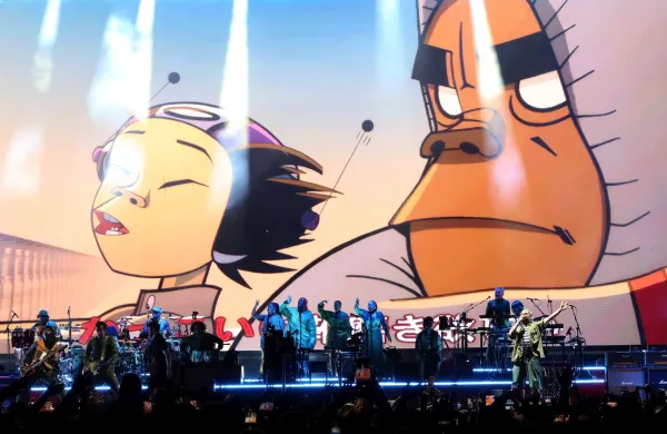 Gorillaz Trst Veliki trg The Mountain tour