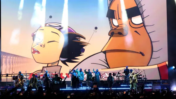 Gorillaz Trst Veliki trg The Mountain tour