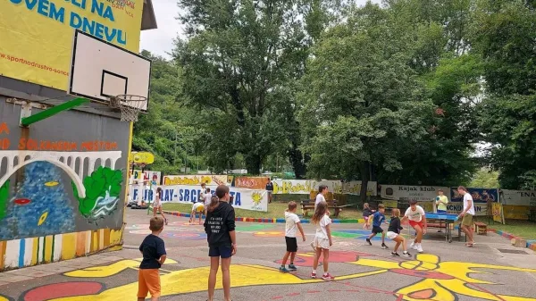 &Scaron;D Sonček ob Soči že 20 let gosti otroke iz SOS centra Sarajevo