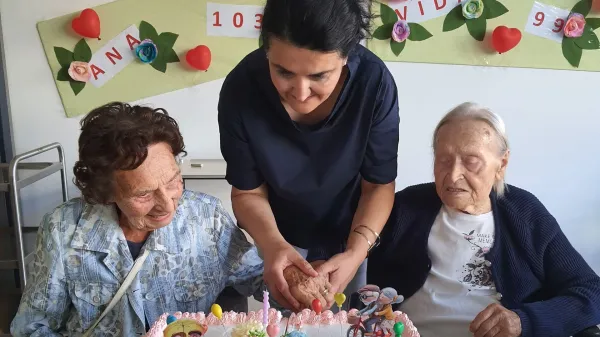 Ana Tkavc je pri 103 letih zgled, Vida Medve&scaron;ček pa blizu stotici
