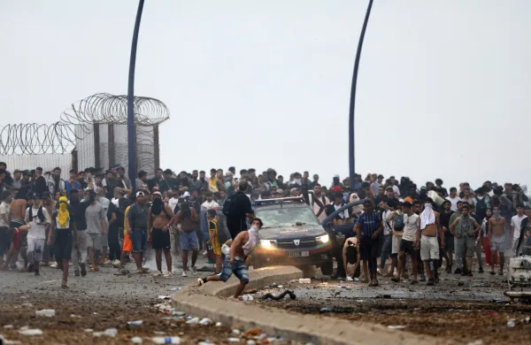 V &scaron;pansko Ceuto v nekaj dneh pri&scaron;lo več kot 1500 migrantov.