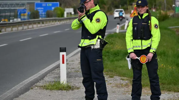 maratonsko merjenje hitrosti, akcija, radar, meritve, policija
