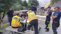 Bovec, Planja.Na pozariscu na Planji na Bovskem, kjer so gasilci na delu peti dan, so razmere pod nadzorom. Na juznem, severozahodnem in severovzhodnem delu se se vedno pojavljajo majhna zarisca.