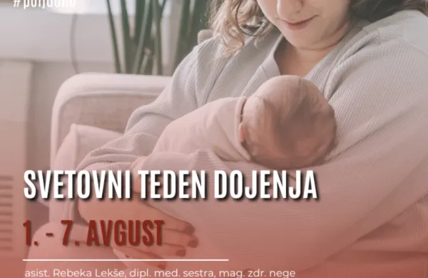 Svetovni teden dojenja 2026 - Dojenje kot trajnostna popotnica v življenje: okrepimo, kar deluje