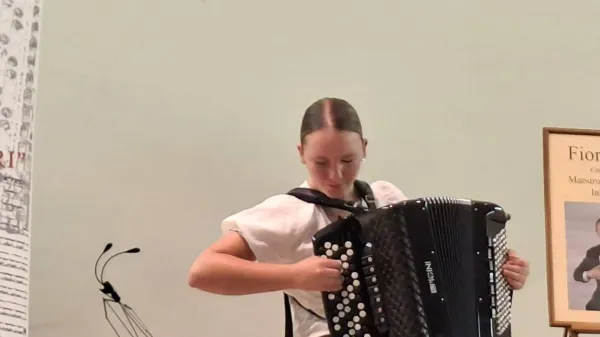 Lara Stopar iz Lokve evropska prvakinja na diatonični harmoniki