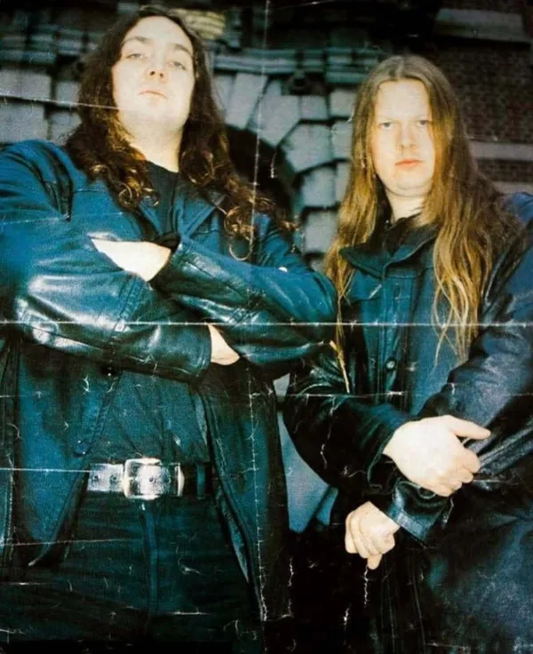 Prvo obdobje benda, tja do leta 2003, je poleg H&aring;kanssona (levo), zaznamoval tudi vokalist Legion.