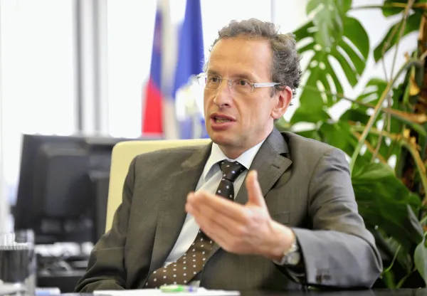 Minister za solstvo in kulturo Žiga Turk