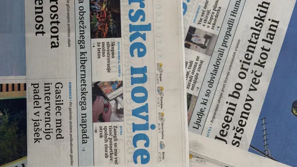 primorske novice naslovnice