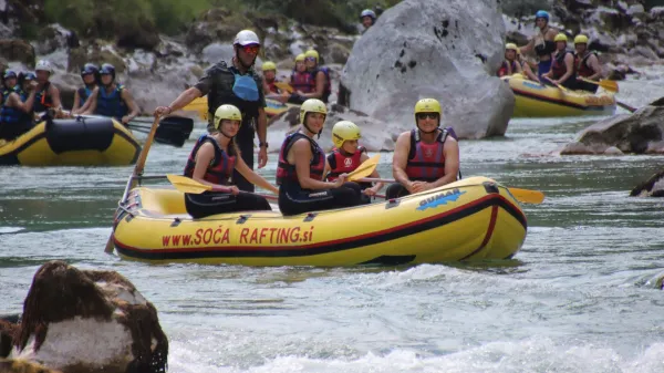 rafting na soči