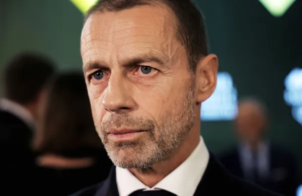 Predsednik Evropske nogometne zveze Aleksander Čeferin
