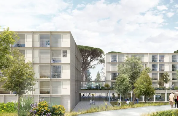 arhitekturna re&scaron;itev dom upokojencev Livade Izola