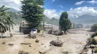 Po obseznih poplavah in plazovih v Nepalu je umrlo najmanj 19 ljudi, pogresanih je okoli 384 turistov, med njimi 291 tujih in 93 nepalskih drzavljanov. Oblasti navajajo, da je pogresanih tudi okoli sto pripadnikov drzavnih sluzb. Poplave naj bi sicer povzrocil snezni plaz na kitajsko-nepalski meji, ki ga je sprozil potres.