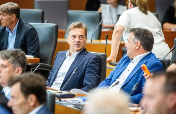Predsednik Gibanja Svoboda Robert Golob