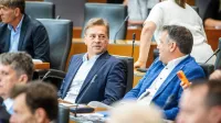 Predsednik Gibanja Svoboda Robert Golob