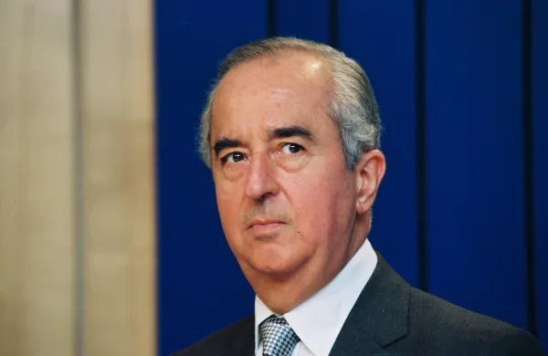 &Eacute;douard Balladur, nekdanji francoski premier leta 1993.