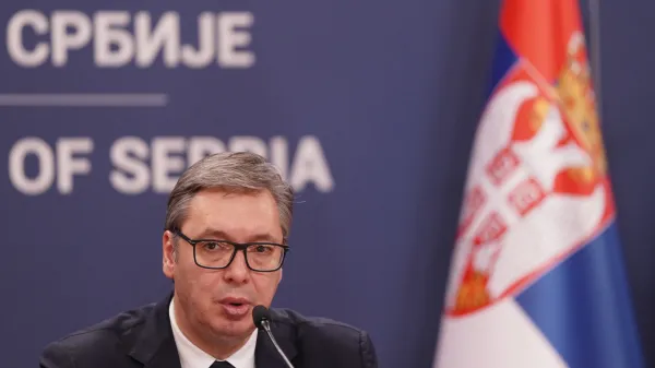 Srbski predsednik Aleksandar Vučić