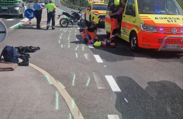 Sobota - nesrečen dan za motoriste