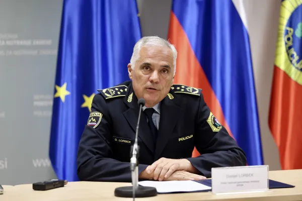 Vr&scaron;ilec dolžnosti generalnega direktorja policije Danijel Lorbek.