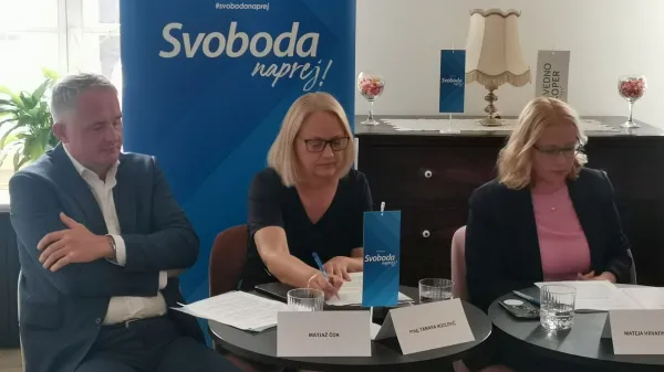 Mateja Hrvatin Kozlovič se je uradno predstavila kot kandidatka za koprsko županjo. 