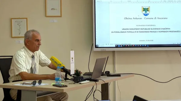 Strmčnik: Državni načrt omogoča &scaron;iritev pomola in privez tankerjev