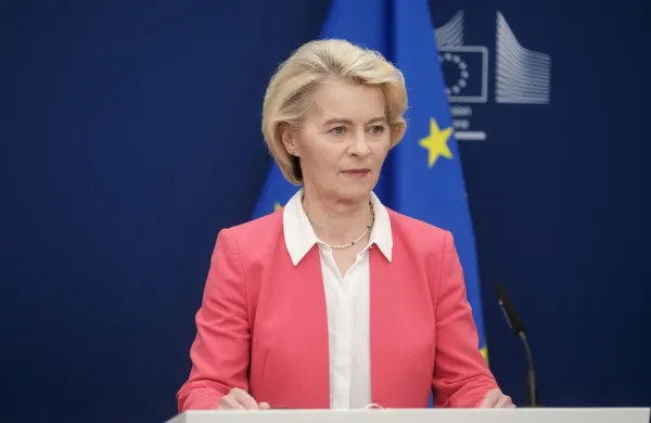 Predsednica Evropske komisije Ursula von der Leyen