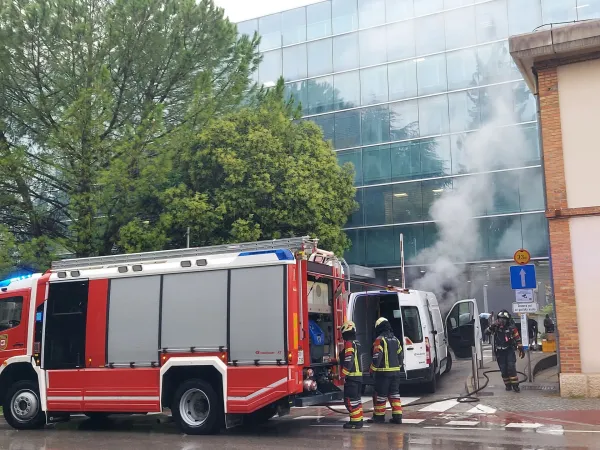 Nova Gorica požar kombi