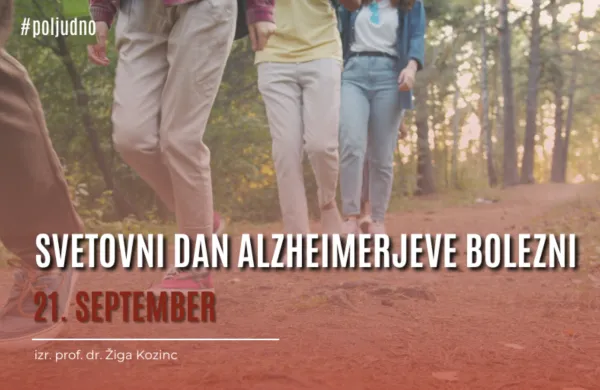 Ob svetovnem dnevu Alzheimerjeve bolezni: lahko z gibanjem pomagamo tudi možganom?