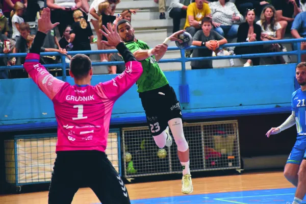 rokomet Ajdov&scaron;čina proti &Scaron;kofja LOKA DARKO POPOVIĆ