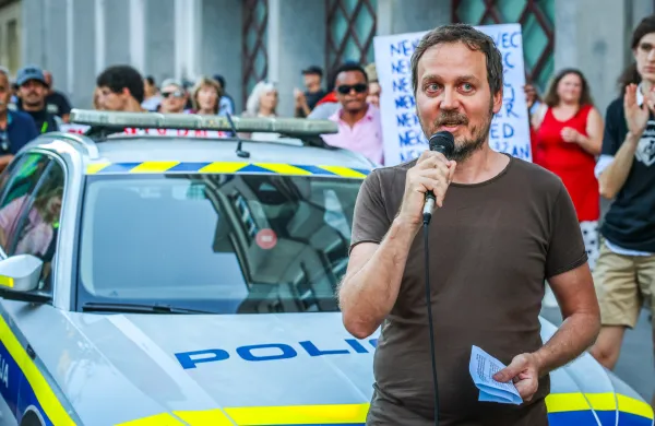 Predsednik dru&scaron;tva Delavska svetovalnica Goran Lukić.